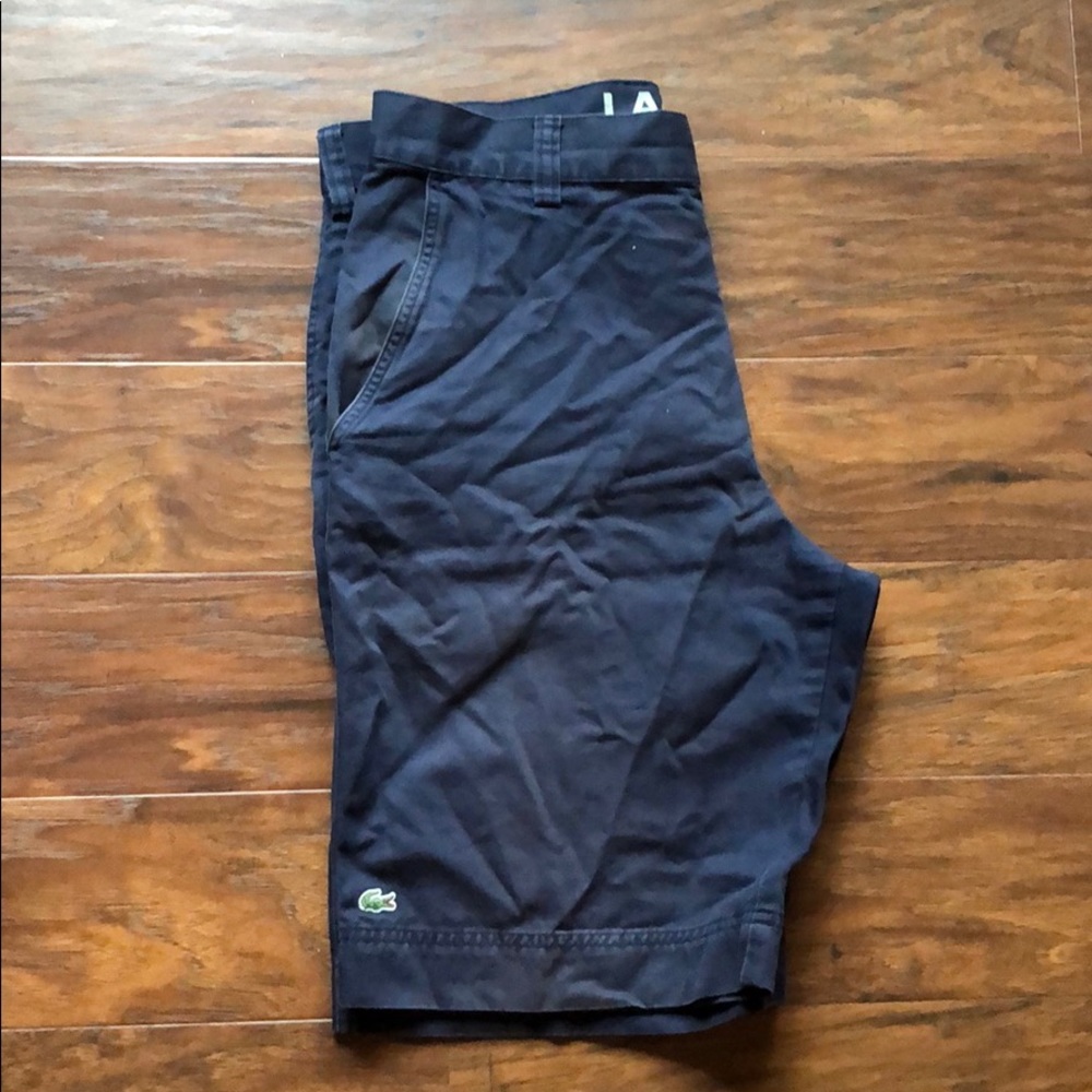 Men’s Navy Lacoste Shorts